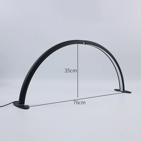 AM086 – Crescent – Folding Half Moon LED Lamp White